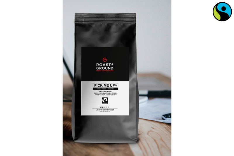 Pick Me Up Fairtrade Beans 12x450g